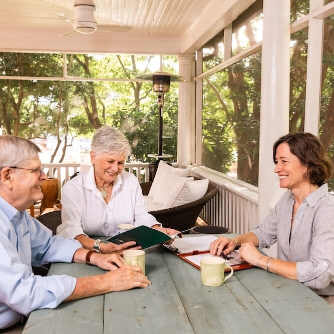 geriatric care manager assessment in older couples' home in Winston-Salem NC